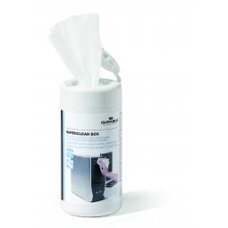 Durable Superclean Plastic Surface Wipes 570802 (100 Wipes)