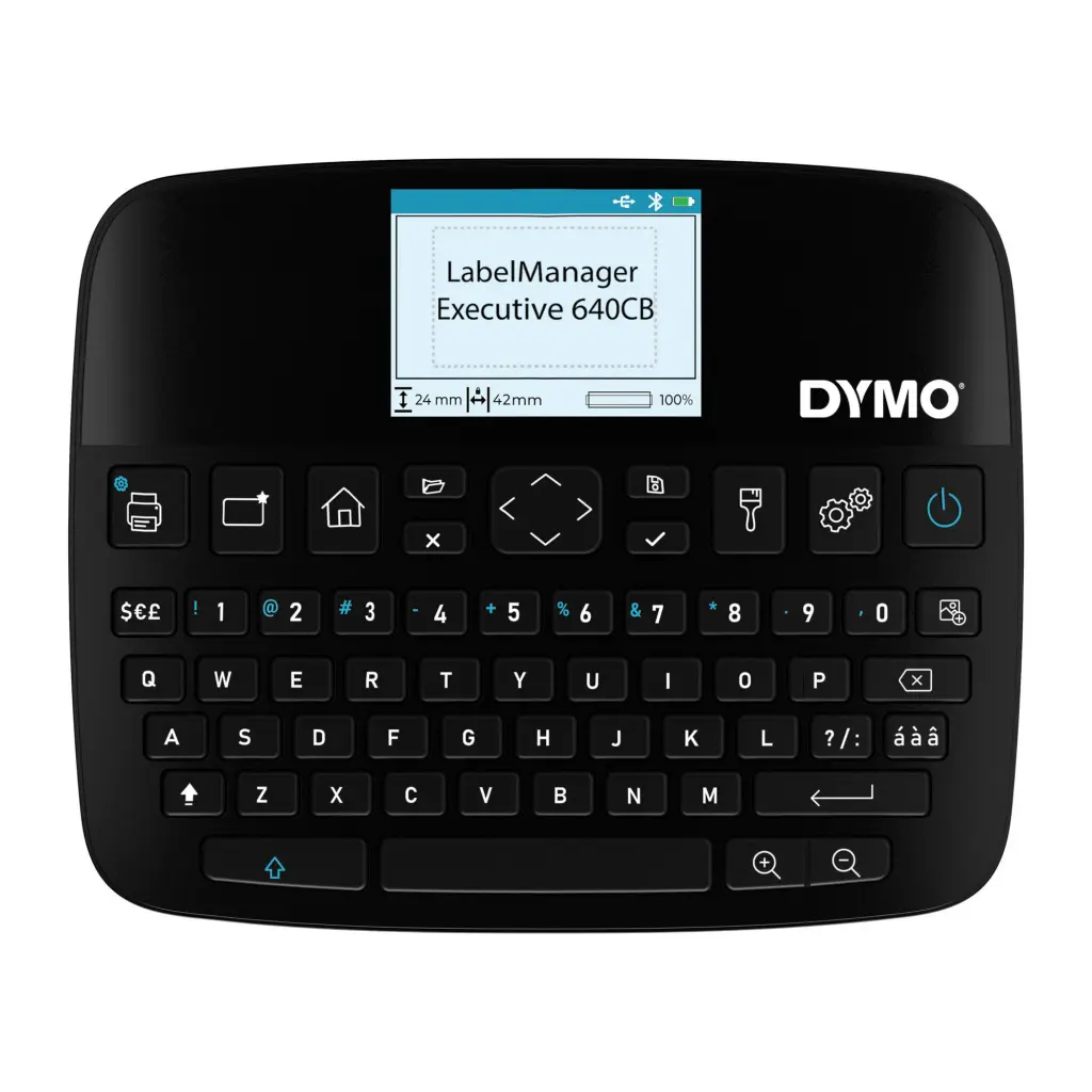 Dymo LabelWriter 640CB Portable & Rechargeable Label Maker with Dual Connectivity - 2197370