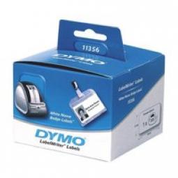 Dymo Label Writer Small Name Badge Labels White Removable 41x89