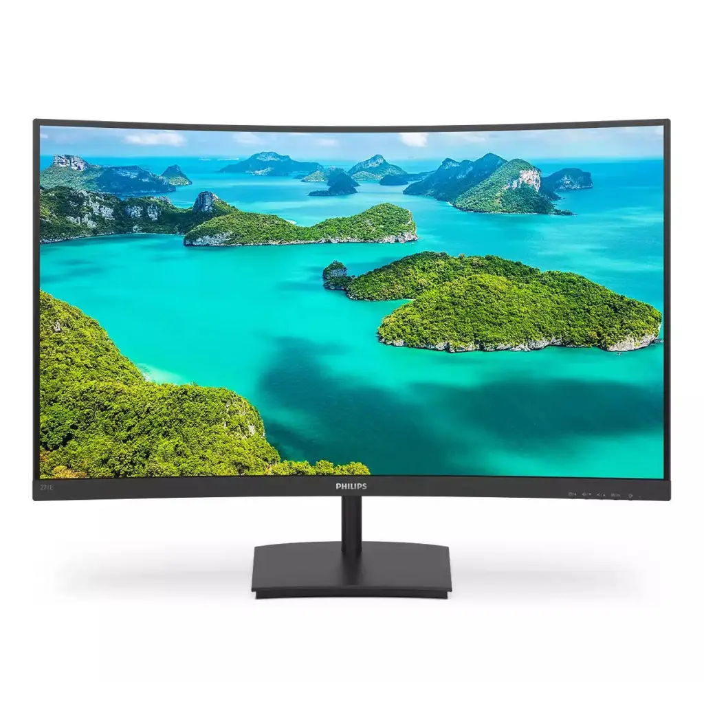 Philips E Line 271E1SCA 27 Inch 1920 x 1080 Pixels Full HD Resolution HDMI VGA LED Monitor