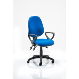 Eclipse Plus III Chair Blue Loop Arms KC0039