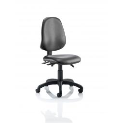 Eclipse Plus III Vinyl Chair Black OP000036