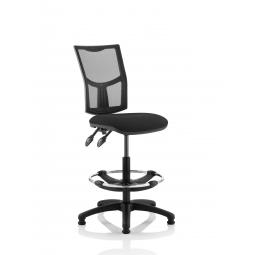 Eclipse Plus II Mesh Chair Black Hi Rise Kit KC0262