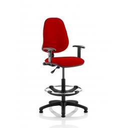 Eclipse Plus I Chair with Adjustable Arms Bergamot Cherry KCUP1130