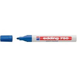 Edding 750 Paint Marker Bullet Tip 2-4mm Blue Pack of 10