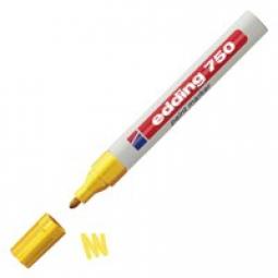 Edding 750 Paint Marker Bullet Tip 2-4mm Yellow Pack of 10