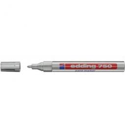 Edding 750 Paint Marker Silver Pack of 10