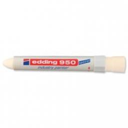 Edding 950 Industry Paint Marker White Pack of 10