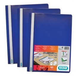 Elba Clearview A4 Folder Polypropylene Blue Pack of 50