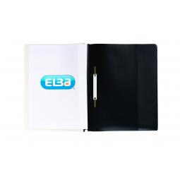 Elba Report File With Pocket Black PK25