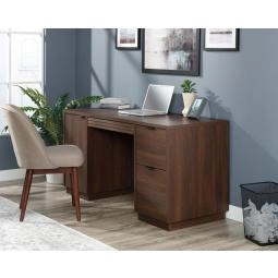 Elstree Double Pedestal Executive Desk Spiced Mahogany 5426918