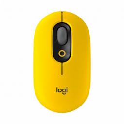 Emoji POP Yellow Wireless 4000DPI Mouse