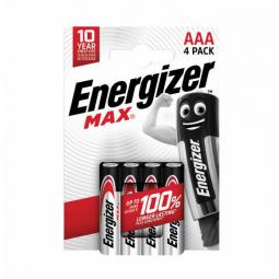 Energizer MAX E92/AAA Pack of 4
