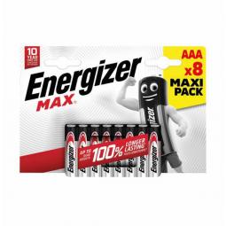 Energizer MAX E92/AAA Pack of 8