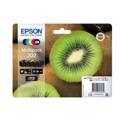 Epson 202 Inkjet Cartridge (Pack of 5) C13T02E74010