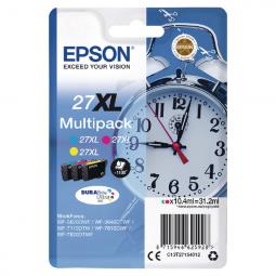 Epson 27XL Alarm Clock CMY Ink Cartridge(Pack 3) C13T27154012