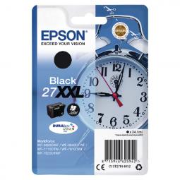 Epson 27XXL Alarm Clock Black Extra Ink Cartridge 34ml C13T27914012