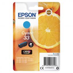 Epson 33 Cyan Inkjet Cartridge C13T33424012