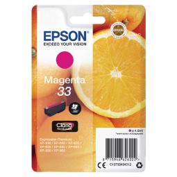 Epson 33 Magenta Inkjet Cartridge C13T33434012