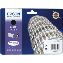 Epson 79XL Tower of Pisa Black Ink Cartridge 42ml C13T79014010