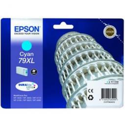 Epson 79XL Tower of Pisa Cyan Ink Cartridge 17ml C13T79024010