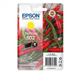 Epson Chillies 503 Yellow Standard Capacity Ink Cartridge 3.3ml - C13T09Q44010