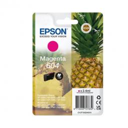Epson Pineapple 604 Magenta Standard Capacity Ink Cartridge 2.4ml - C13T10G34010