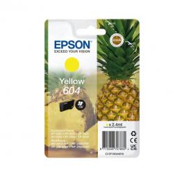 Epson Pineapple 604 Yellow Standard Capacity Ink Cartridge 2.4ml - C13T10G44010