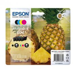 Epson Pineapple 604 Standard Capacity BCMY Multi Pack Ink Cartridge 10.6ml - C13T10G64010