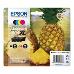 Epson Pineapple 604 High Capacity CMY/BK Multi Pack Ink Cartridge 20.9ml - C13T10H64010