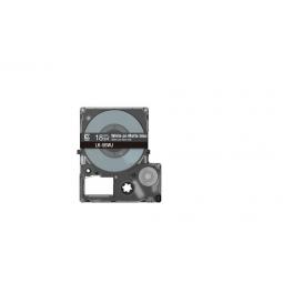 Epson LK-5BWJ White on Matte Black Tape Cartridge 18mm - C53S672083