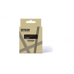 Epson LK-6BKP Gold on Metallic Black Tape Cartridge 24mm - C53S672096
