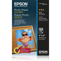 Epson Photo Paper Glossy 10X15 100 Sheets