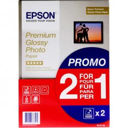Epson Premium Glossy A4 Photo 15 Sheets BOGOF