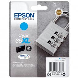 Epson 35XL Padlock Cyan Ink Cartridge 20ml C13T35924010