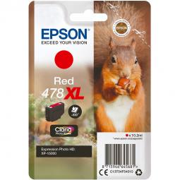Epson Squirrel 478XL 10.2m) Claria Premium Red Ink Cartridge