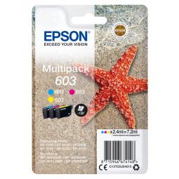 Epson Starfish 603 CMY Ink Cartridge Multipack C13T03U54010