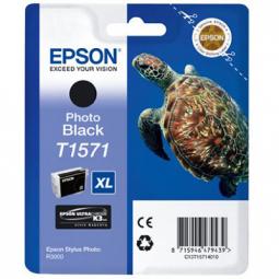 Epson T1571 Photo Black Inkjet Cartridge C13T15714010 / T1571