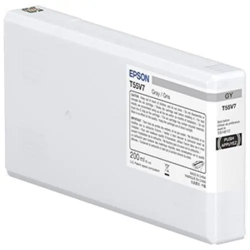 Epson T55W700 GRAY INK CARTRIDGE 200ML