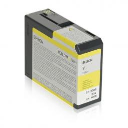 Epson T5804 Yellow Inkjet Cartridge C13T580400 / T5804