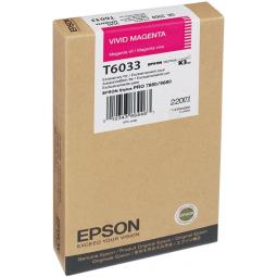 Epson T6033 Vivid Magenta Ink Cartridge 220ml - C13T603300