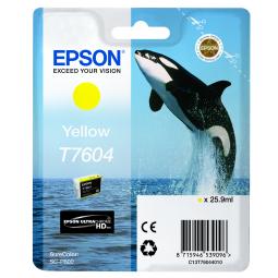 Epson T7604 Yellow Ink Cartridge C13T76044010 / T7604