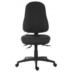 Ergo Comfort Air High Back Fabric Ergonomic Operator Office Chair without Arms Black - 9500AIRBLACK