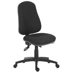 Ergo Comfort High Back Fabric Ergonomic Operator Office Chair without Arms Black - 9500BLK