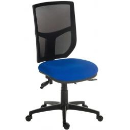 Ergo Comfort Mesh Back Ergonomic Operator Office Chair without Arms Blue - 9500MESH-BLU