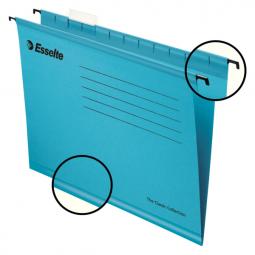 Esselte Classic Suspension File Foolscap Blue Pack of 25