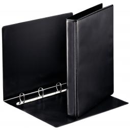 Esselte Essentials Presentation Binder A4 25mm 4 D-Ring Black Pack of 10