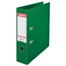 Esselte Lever Arch File No1 PP A4 75mm Green (Pack 10) - 811360