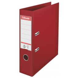 Esselte Lever Arch File PVC A4 70mm Burgundy Pack of 10