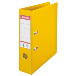 Esselte No1 Lever Arch File 75mm Spine A4 Yellow Pack of 10